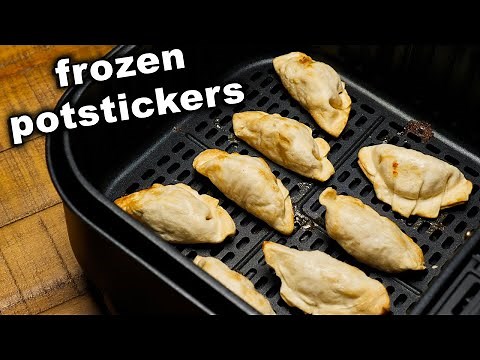 Air Fryer Frozen Potstickers | Dumplings in the air fryer