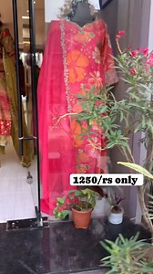 *Featuring Glamorous Heavy Silk Suit Set Which is Beautifully Decorated With Intricate Handwork, Original Mirror Work And Jari Work In Neck And Below The Neck. It Is Paired With Matching Pants And Full Size Dupatta With All Over Embroidery And Lace Detailing* *Fabric - Premium Heavy Silk* *Work On Suit- Original Mirror And Jari Handwork* *Work On Dupatta- All over Machine Embroidery Triangle Lace Detailing* 💛🌟💛🌟💛🌟💛🌟 *Inclusive: Top, Bottom & Dupatta* *Size - M L XL XXL* *💵💵Rate - 1250�