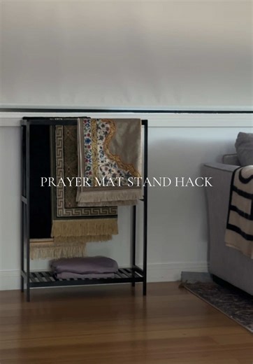 Prayer mat stand🌙 #fyp #foryou #foryoupage