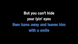 Lyin' Eyes Karaoke - The Outlaws (IE)