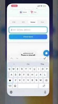 How to check any crypto address reputation score - complete step-by-step guide.