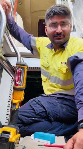 HVAC Technician Diagnoses Sea Water Air Conditioning System