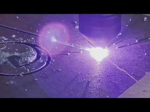 CR PLASMA XPR TRUE HOLE approved cutting 40mm Mild Steel