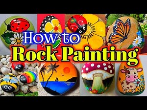 100+ Creative Stone Painting Ideas 2026 || Easy Stone Painting Ideas For Beginners || Rock Painting