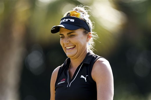 Lexi Thompson shows off tan lines in pink bikini in fresh IG post
