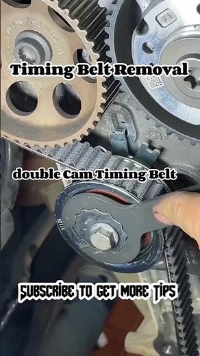 Double Cam Timing Belt change #automobile #recommended