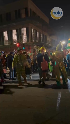 Krewe Bohème, arguably the artsiest outing of the Mardi Gras season, took to the streets Friday night. This year, the krewe's annual Supreme Green Fairy is pop cellist Helen Gillet. Video by Sophia Germer | NOLA.com