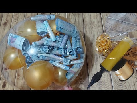 Making Money Balloons Tutorial || Trending Money Balloon Surprise