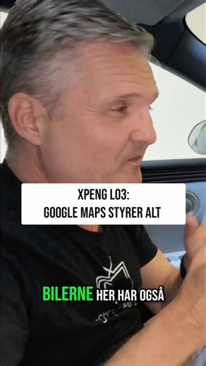 Xpeng L03: Google Maps styrer navigation og ruteplanlægning