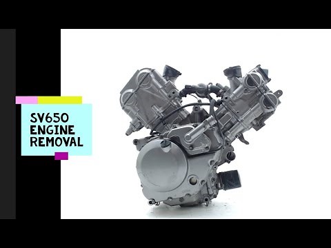 SV650 Engine Removal - Step-by-Step Process