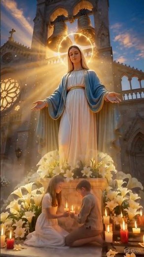 The Month of Mother Mary Has Begun… 💙✨May Devotion Day 1 #mothermary