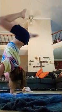 I was doing a backbend kickover