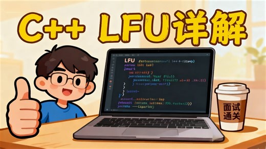 C  手撕LFU缓存：面试官最爱的进阶题