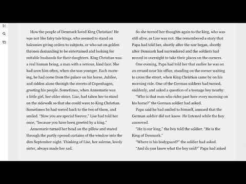 Number the Stars Chapter 2