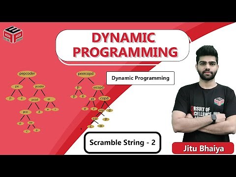 Scramble String | Dynamic Programming | Tabulation | Leetcode 87