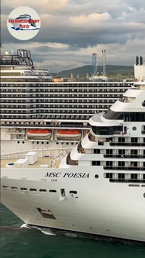 MSC Poesia - Last night of World Cruise 2023 at Civitavecchia