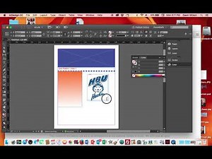 Creating a Newsletter with Indesign