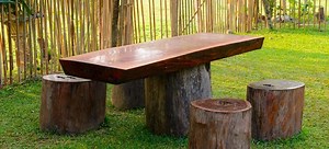 How to Properly Treat Wood for Your Log Furniture Project | DoItYourself.com
