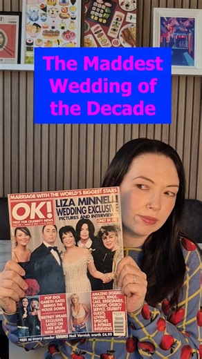 Liza Minnelli and David Gest's Wedding....with Martine McCutcheon! #00s #nostalgia #gossipmagazines