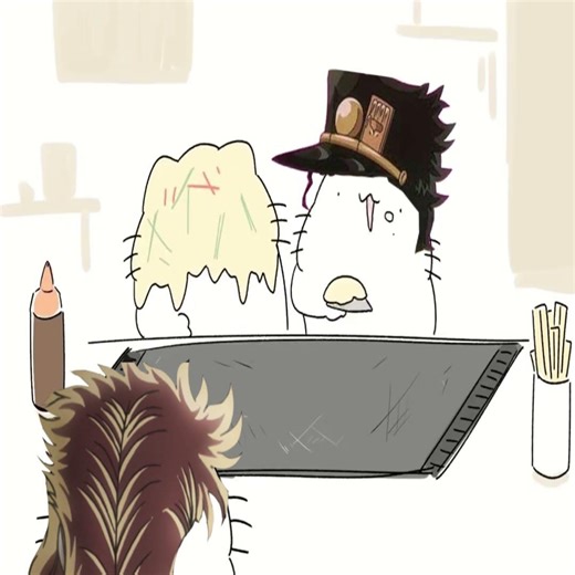 Jotaro cooks