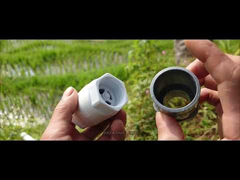 How to make a manual water pump