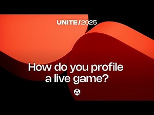 How the heck do you profile a live game? | Unite 2025