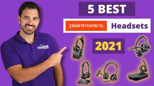 5 Best Plantronics Headsets 2021   Mic Test VIDEO