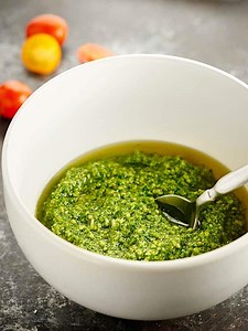 Cilantro Pesto Recipe - w/ Roasted Cashews & Lime Juice