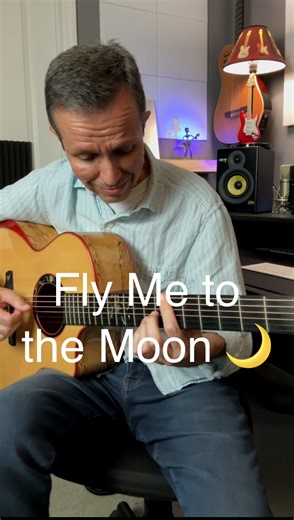 Walter Rodrigues Jr 🎸 on Instagram: "Fly Me to The Moon 🌙 Tutorials & lessons: www.patreon.com/walterfingerstyle Song: In Other Words (Fly Me to The Moon) by Bart Howard Guitar: @natasha_guitars #flymetothemoon #fingerstyle #acousticguitar #natashaguitars #barthoward #inotherwords"