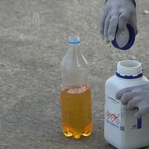 680K views · 10K reactions | Mixing Petrol And Sodium Metal (Dangerous Reaction) | YASH KE EXPERIMENTS | Facebook