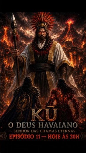 ​🌋 KŪ: O DEUS HAVAIANO ANCESTRAL DESPERTA🔥🌌