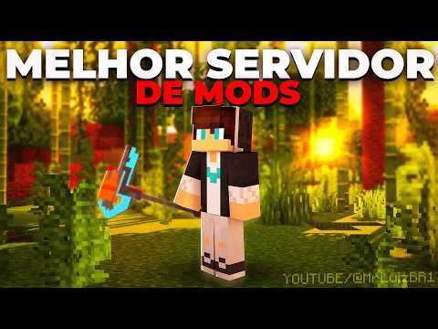 🔥 MELHOR SERVIDOR SURVIVAL COM MODS PARECIDO COM ATM10 COM PING 100% BRASILEIRO E SUPER KIT INICIAL!