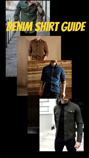 The Ultimate Denim Shirt Guide ⚡️
