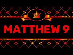 MATTHEW 9 (NIV) by Max McLean