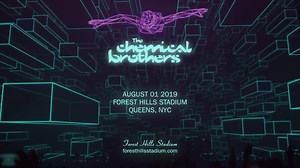 New York City! The Chemical Brothers return for their first headlining performance in 12 years on August 1 performing live at Forest Hills Stadium! Tickets are on sale now. Visuals directed by @smithandlyall #TheChemicalBrothers #NoGeography #ChemicalBrothersLive | The Chemical Brothers