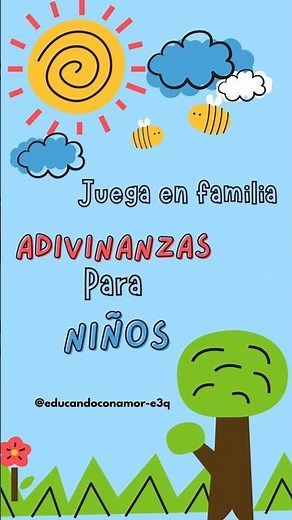 ✨ Adivinanzas divertidas para niños ✨ #aprendizajecorto