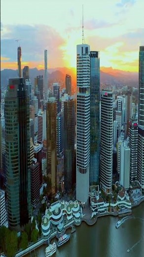 🌆 Stunning Urban Skyline Aerial View | Modern Cityscape in 4K