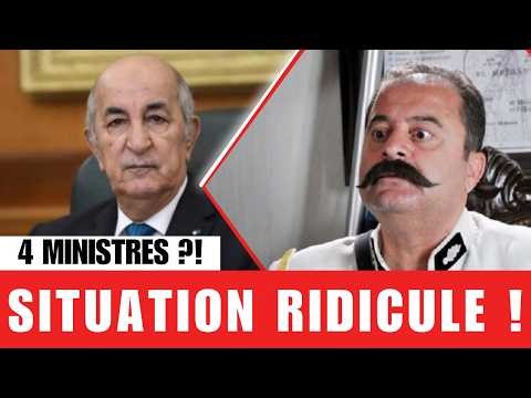 Quatre ministres pour un même secteur : le record aberrant de l’Algérie de Abdelmadjid Tebboune !