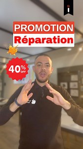 2.4K views · 25 reactions | 勞 Jusqu’à -40% : PROMOTION RÉPARATION  Réduction sur la réparation de -15% à -40%. ⏰Jusqu’au Vendredi 1er Décembre ! ✅Revendeur agréé Apple en Algérie  City Center l Sidi Yahya l Bab Ezzouar #Apple #iPhone #iPad #Mac #macbook #réparation #algérie #dz #alger #dzpower #reparationiPhone #reparationtelephone #algerienne #dzpower | Apple Authorized Reseller iConcept | Facebook