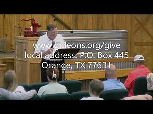 Wednesday-n-the Word SPECIAL PRESENTATION The Gideons International 7-9-25