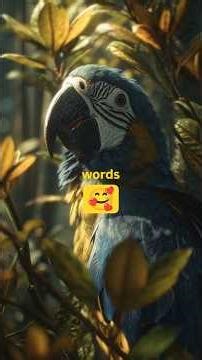 parrots are way smarter at talking than you realized 🧠 #ScienceFacts #ParrotTalk