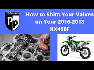 How to Shim Your Valves on Your 2016-2018 KX450F