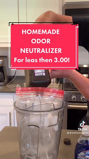 EASY home made odor removal remedy YOU should have! #odor #Diy #odorremoval #twinhomeexperts