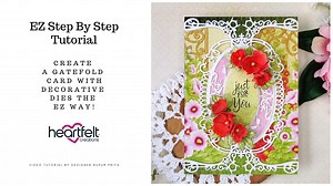 34 reactions · 7 comments | Do you love to make the most out of your crafty stash? Click Play Now and learn the steps to creating a gatefold card with the NEW Filigree Frame & Border Dies! Get your Filigree Frame & Border Dies now and create one of a kind cards your friends and family will love! https://www.heartfeltcreations.us/product-collections/filigree-frame-border-dies | Heartfelt Creations | Facebook