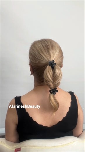 Red Carpet Ponytail Tutorial – Elegant & Easy 💫