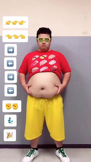 楽しむデブ/Enjoy Fat #デブ #ダンス #fat #dance #fouyou #Japan #cute