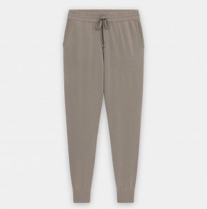 [Hot Item] Most Popular Organic Cashmere Knitted Men's Fashion Drawstring Jogger Pants or Sweatpants