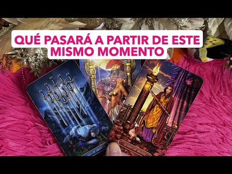 🌟QUÉ PASARÁ A PARTIR DE ESTE MISMO MOMENTO 😁💖LECTURA ATEMPORAL🔮💫