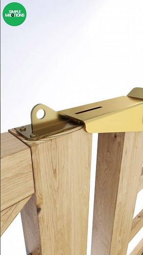 Sliding gate automatic lock #short #gatelock #latch