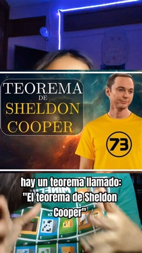 16K views · 476 reactions | El 73 es el mejor número: El Teorema de Sheldon Cooper #fisica #physics #matematica #mates #73 #sheldon #sheldoncooper #bigbang #bigbangtheory #fyp #foryou | MariPhysics | Facebook